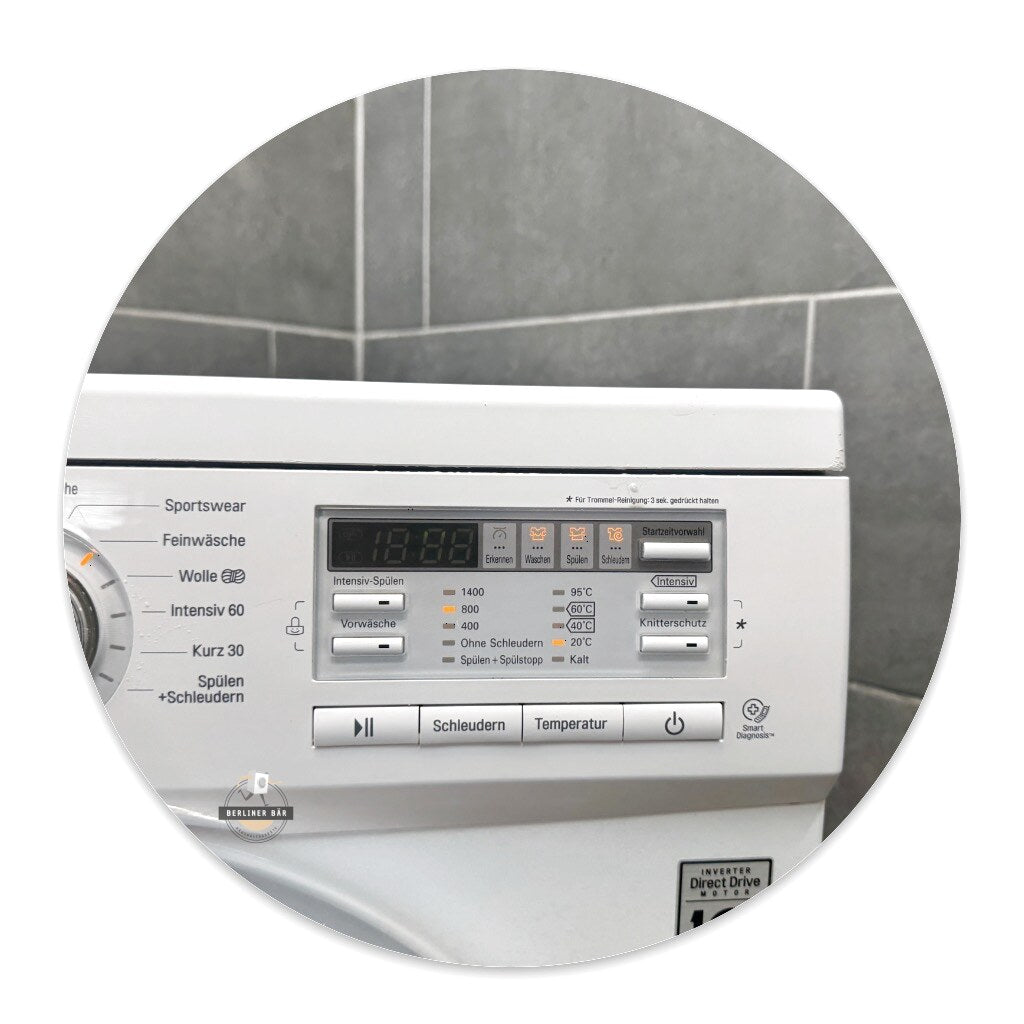 8 kg Waschmaschine LG F14B8CHROM / 1 Jahr Garantie! & Kostenlose Lieferung!