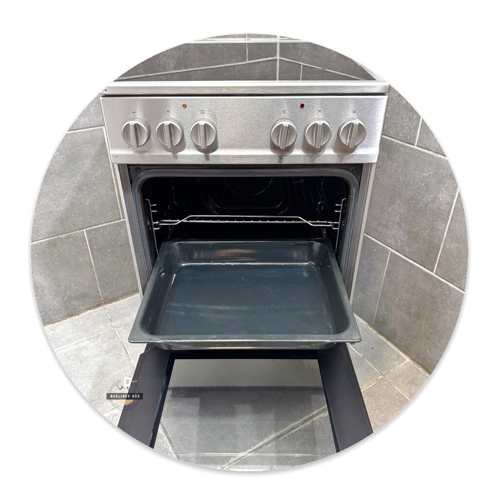 Elektro – Standherd Edelstahl Gorenje EC515KXOT + Ceranfeld / 1 Jahr Garantie! & Kostenlose Lieferung!