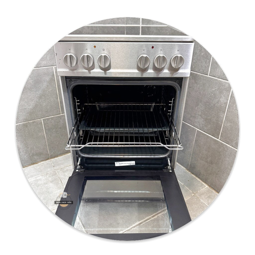 Elektro – Standherd Edelstahl Gorenje EC515KXOT + Ceranfeld / 1 Jahr Garantie! & Kostenlose Lieferung!