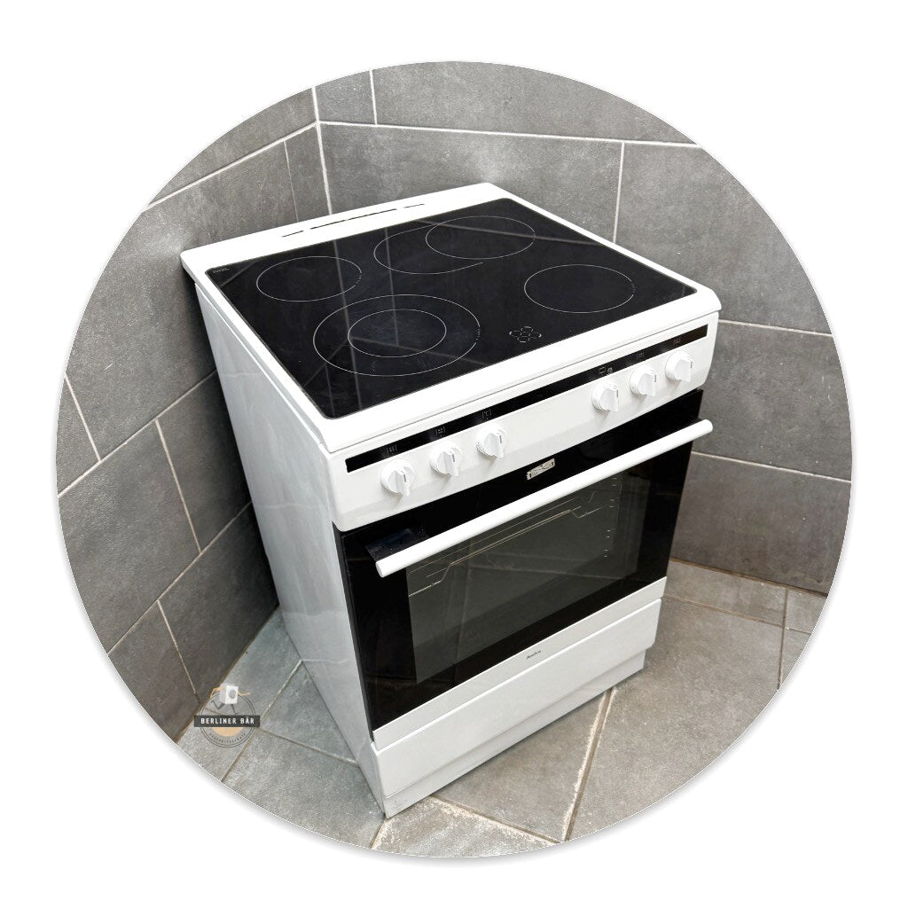 60er - Elektrostandherd Amica SHC 11662 W + Glaskeramikfeld / 1 Jahr Garantie! & Kostenlose Lieferung!
