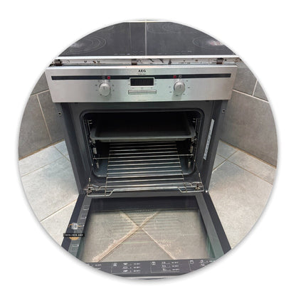 AEG Elektro-Einbaubackofen B335125M + Ceran | 1 Jahr Garantie!