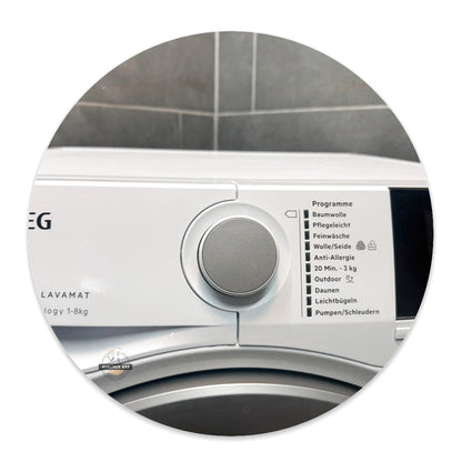 8 kg AEG Waschmaschine Serie 6000 L6FBA68 NEUWERTIG / 1 Jahr Garantie & Gratis Lieferung in Berlin!