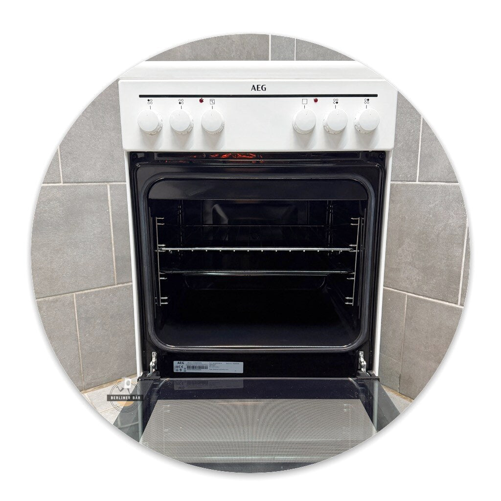 AEG Elektro-Standherd CCB50000BW + Ceran / 1 Jahr Garantie & Gratis Lieferung in Berlin!