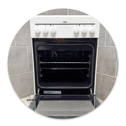 AEG Elektro-Standherd CCB50000BW + Ceran / 1 Jahr Garantie & Gratis Lieferung in Berlin!
