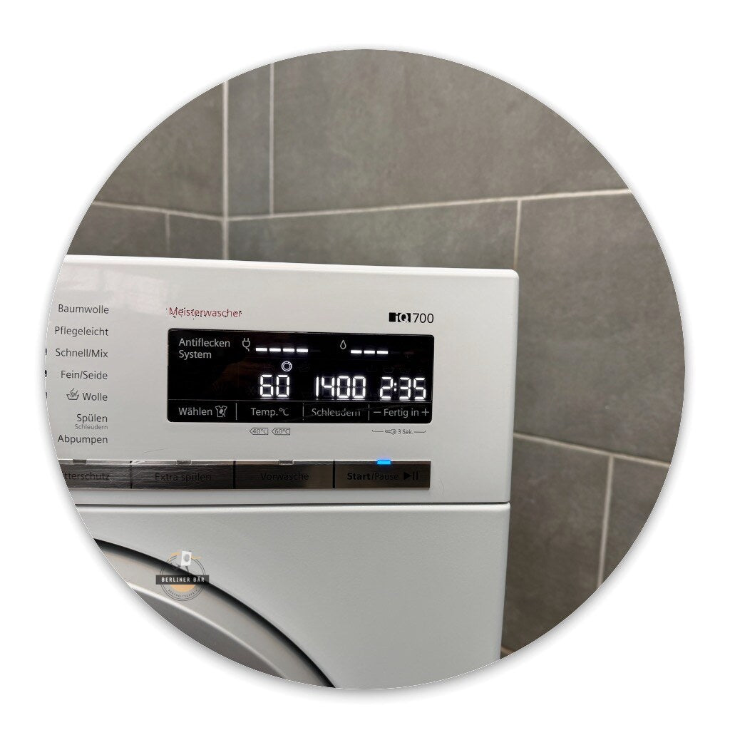 9 kg Siemens Waschmaschine iQ700 WM14W5FCB | 1 Jahr Garantie! SALE