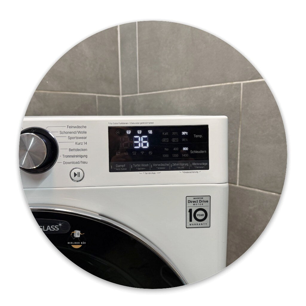 9 kg LG Waschmaschine Serie 9 V9W900  NEUWERTIG / 1 Jahr Garantie & Gratis Lieferung in Berlin!