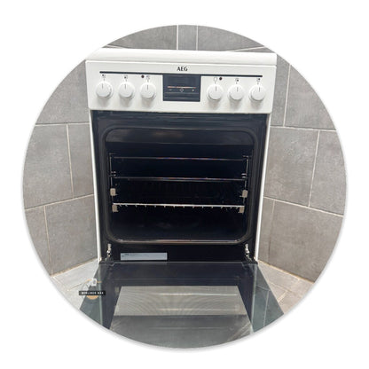 AEG Elektro – Standherd 47055 VD-WN + Ceranfeld / 1 Jahr Garantie & Gratis Lieferung in Berlin!