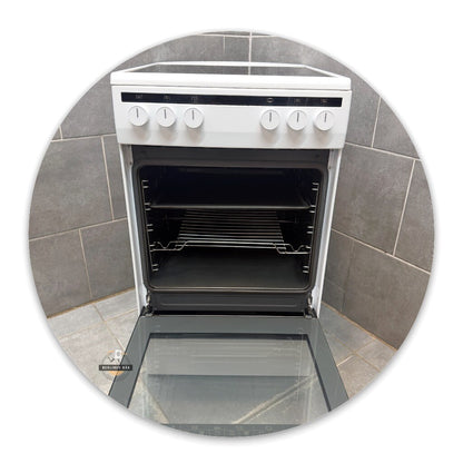 Elektro-Standherd Amica SHC 11543 W + Ceran | 1 Jahr Garantie!