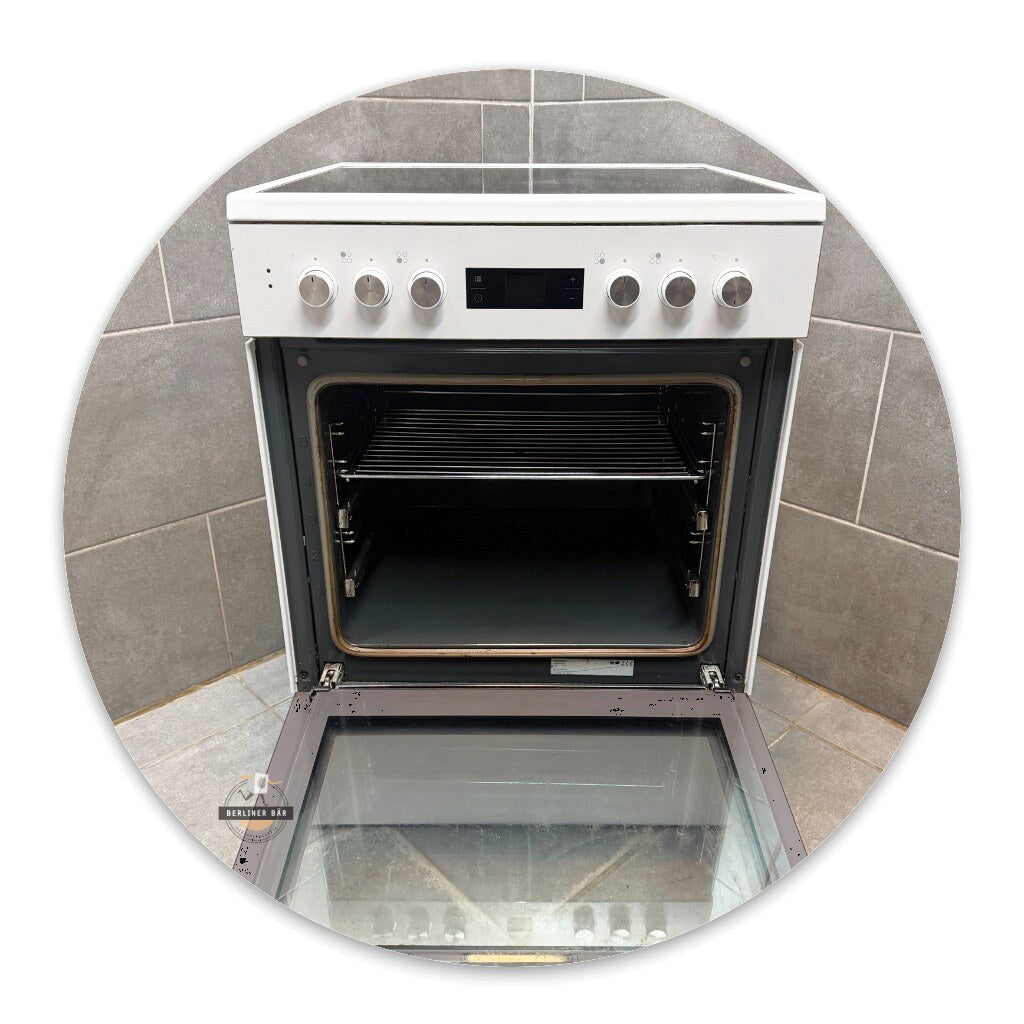 Grundig Elektro-Standherd GFBM23420WC + Ceran / 1 Jahr Garantie & Gratis Lieferung in Berlin!