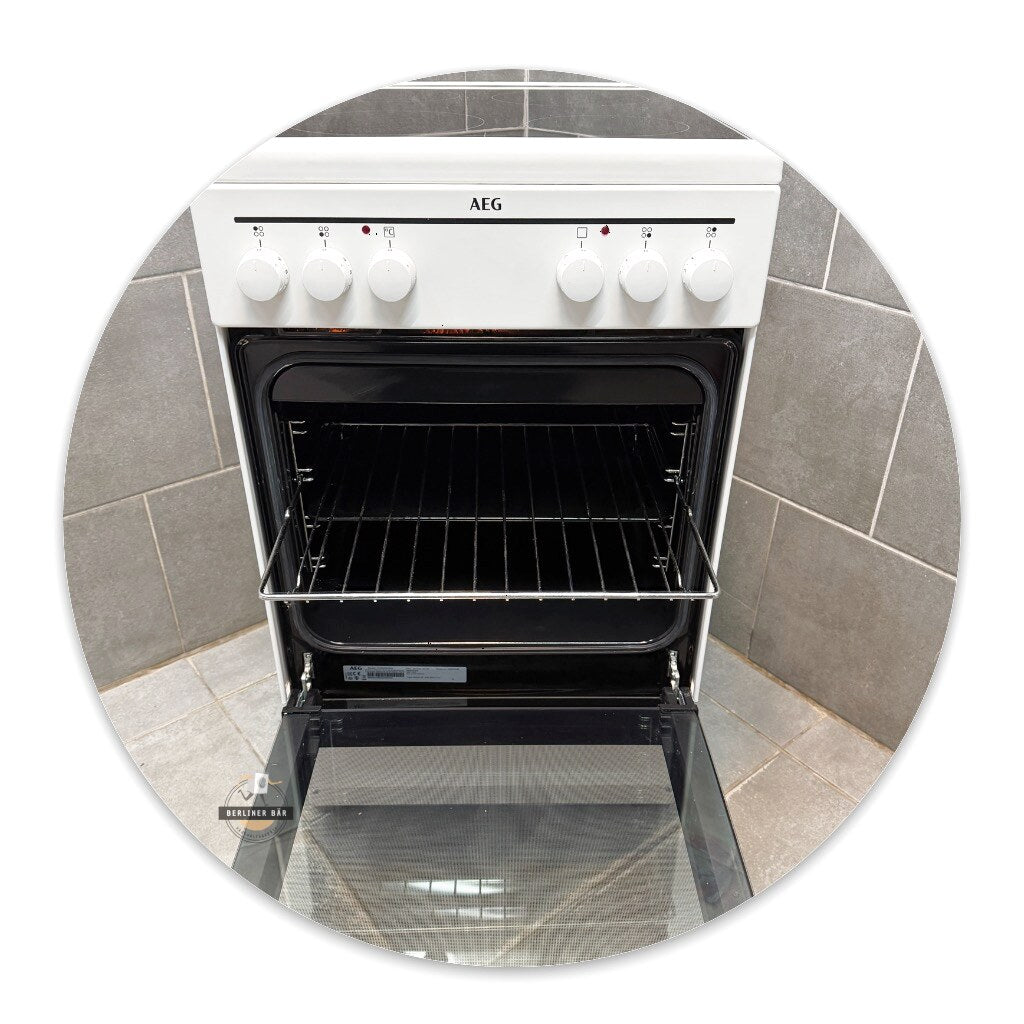 AEG Elektro-Standherd CCB50000BW + Ceran / 1 Jahr Garantie & Gratis Lieferung in Berlin!