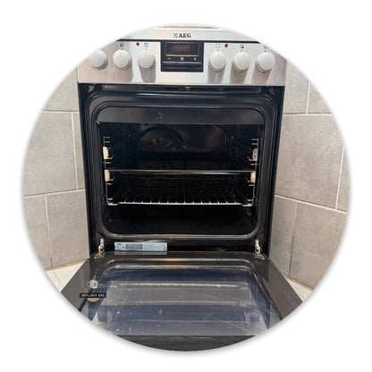 AEG Elektro – Standherd Edelstahl 47035VD + Ceran / 1 Jahr Garantie & Gratis Lieferung in Berlin!