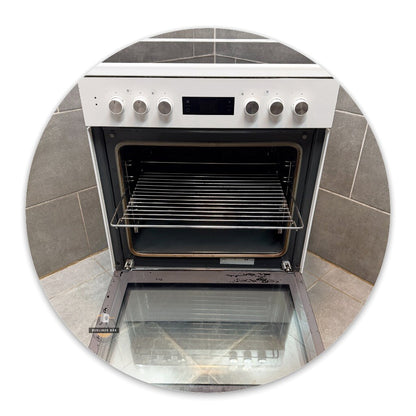 Grundig Elektro-Standherd GFBM23420WC + Ceran / 1 Jahr Garantie & Gratis Lieferung in Berlin!