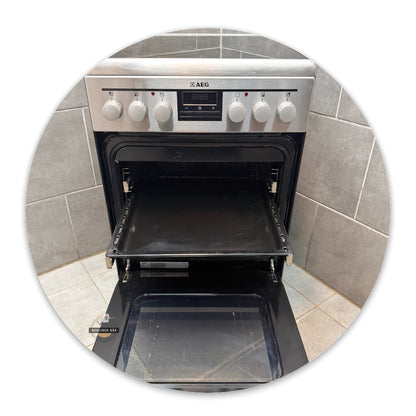 AEG Elektro – Standherd Edelstahl 47035VD + Ceran / 1 Jahr Garantie & Gratis Lieferung in Berlin!