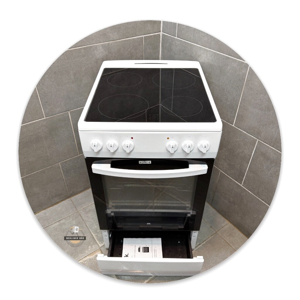 OK Elektro-Standherd OFC 12321-2 A + Ceran  / 1 Jahr Garantie & Gratis Lieferung in Berlin!