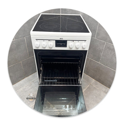 AEG Elektro – Standherd 47055 VD-WN + Ceranfeld / 1 Jahr Garantie & Gratis Lieferung in Berlin!