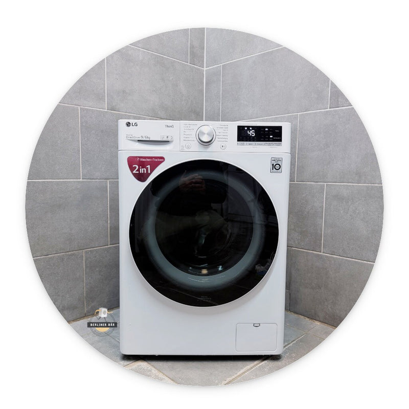 9/6 kg LG Waschtrockner V5WD96TW0