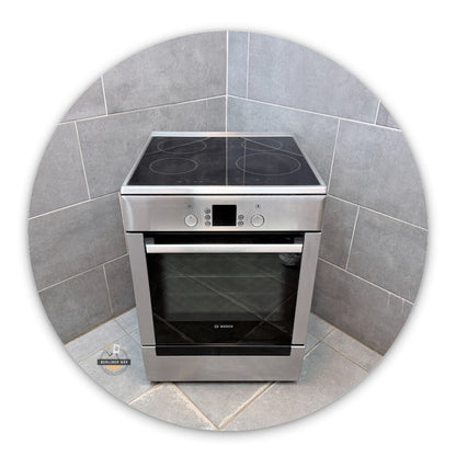 60er Bosch freistehender Induktionsherd HLN448050 | 1 Jahr Garant SALE!