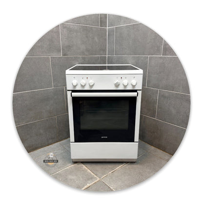 60er Gorenje Elektro-Standherd EC 67120 AW + Ceran/ 1 Jahr Garantie & Gratis Lieferung in Berlin!