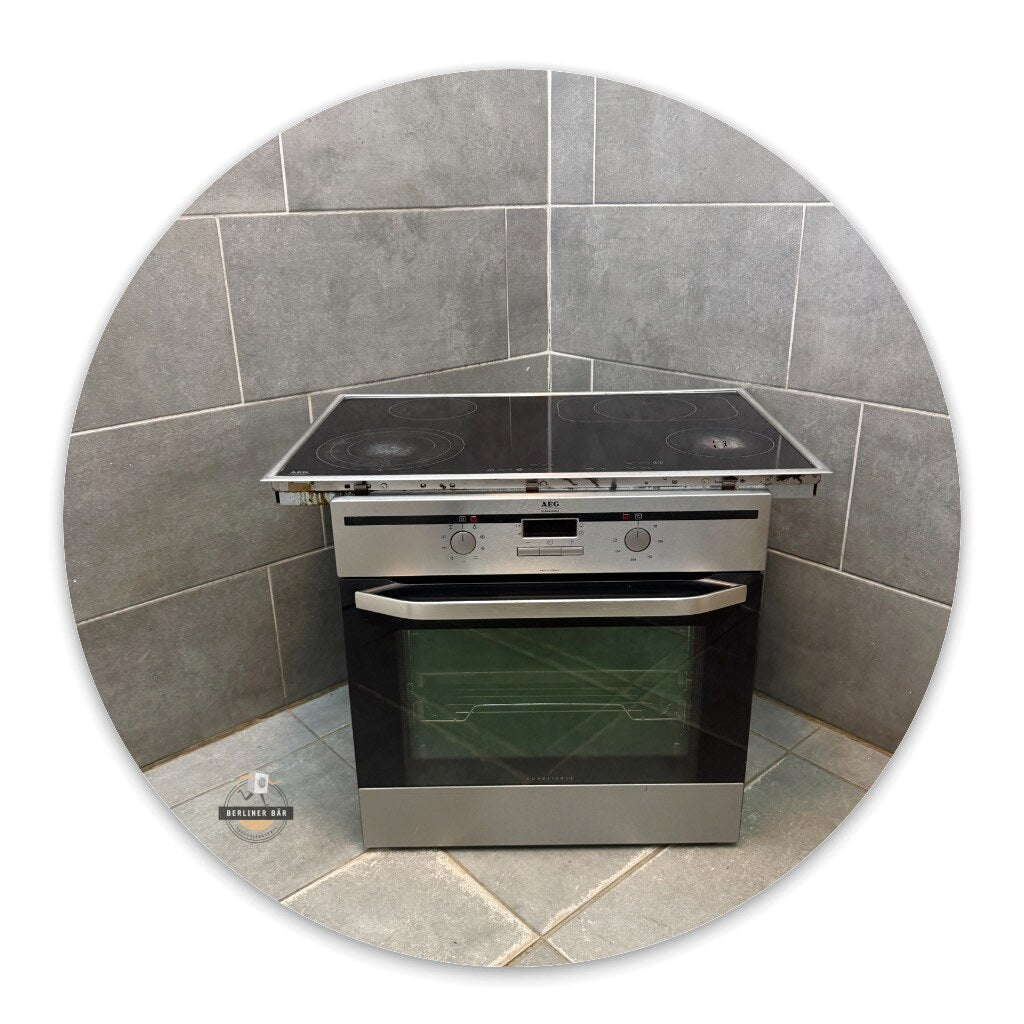 AEG Elektro-Einbaubackofen B335125M + Ceran | 1 Jahr Garantie!