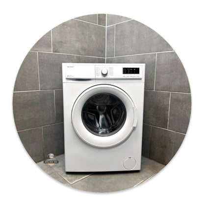 6 kg Sharp Waschmaschine ES-HFA6122WD / 1 Jahr Garantie & Gratis Lieferung in Berlin!