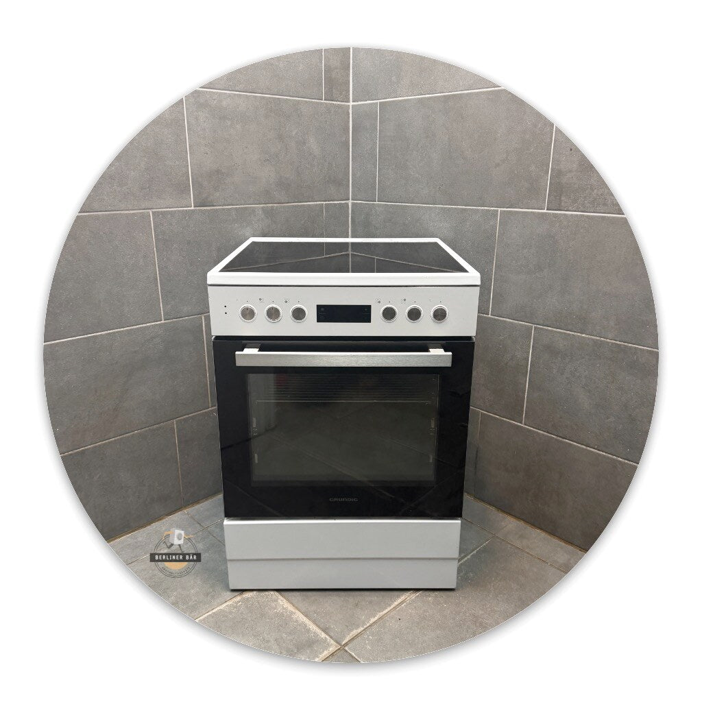 Grundig Elektro-Standherd GFBM23420WC + Ceran / 1 Jahr Garantie & Gratis Lieferung in Berlin!