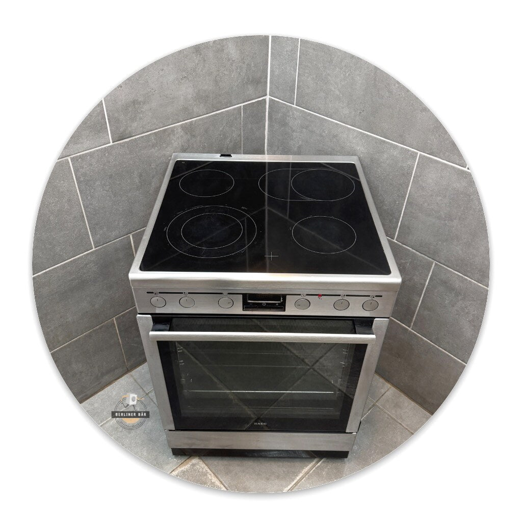 AEG Elektro-Standherd Edelstahl 47056VSWN + Ceran / 1 Jahr Garantie & Gratis Lieferung in Berlin!