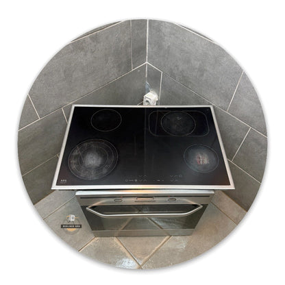 AEG Elektro-Einbaubackofen B335125M + Ceran | 1 Jahr Garantie!