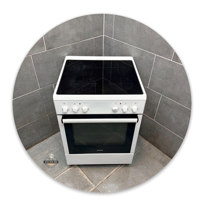 60er Gorenje Elektro-Standherd EC 67120 AW + Ceran/ 1 Jahr Garantie & Gratis Lieferung in Berlin!