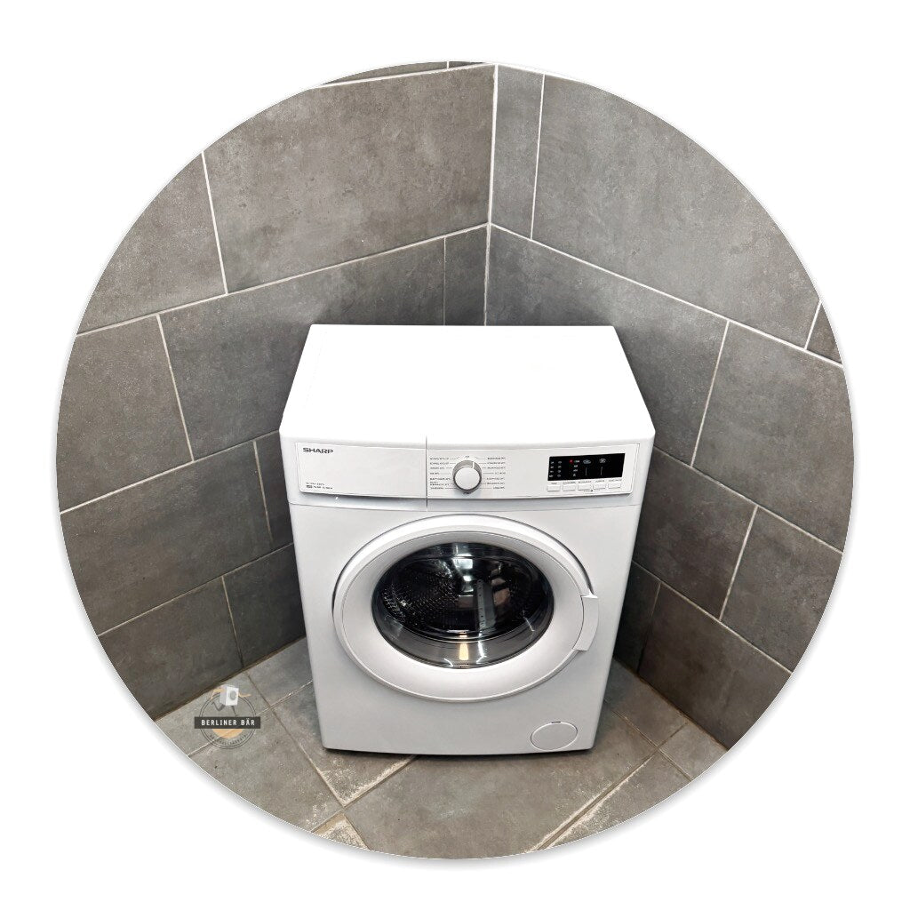 6 kg Sharp Waschmaschine ES-HFA6122WD / 1 Jahr Garantie & Gratis Lieferung in Berlin!