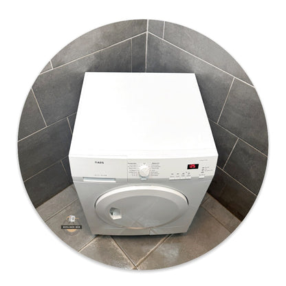 8kg AEG Kondenstrockner TC09H6SHW / 1 Jahr Garantie & Gratis Lieferung in Berlin!