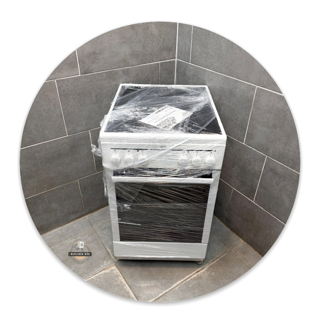 AEG Elektro-Standherd CCB50000BW + Ceran / 1 Jahr Garantie & Gratis Lieferung in Berlin!