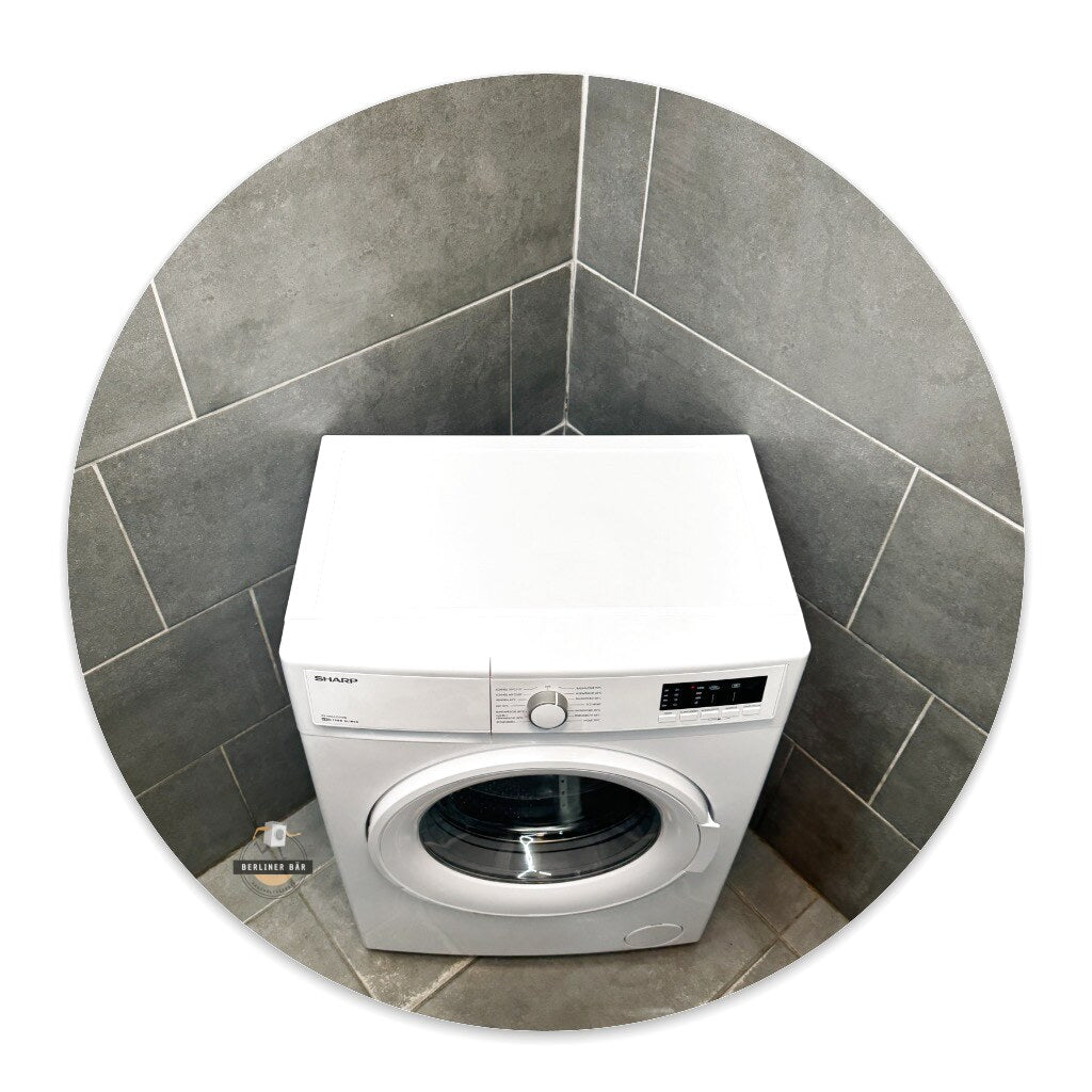 6 kg Sharp Waschmaschine ES-HFA6122WD / 1 Jahr Garantie & Gratis Lieferung in Berlin!