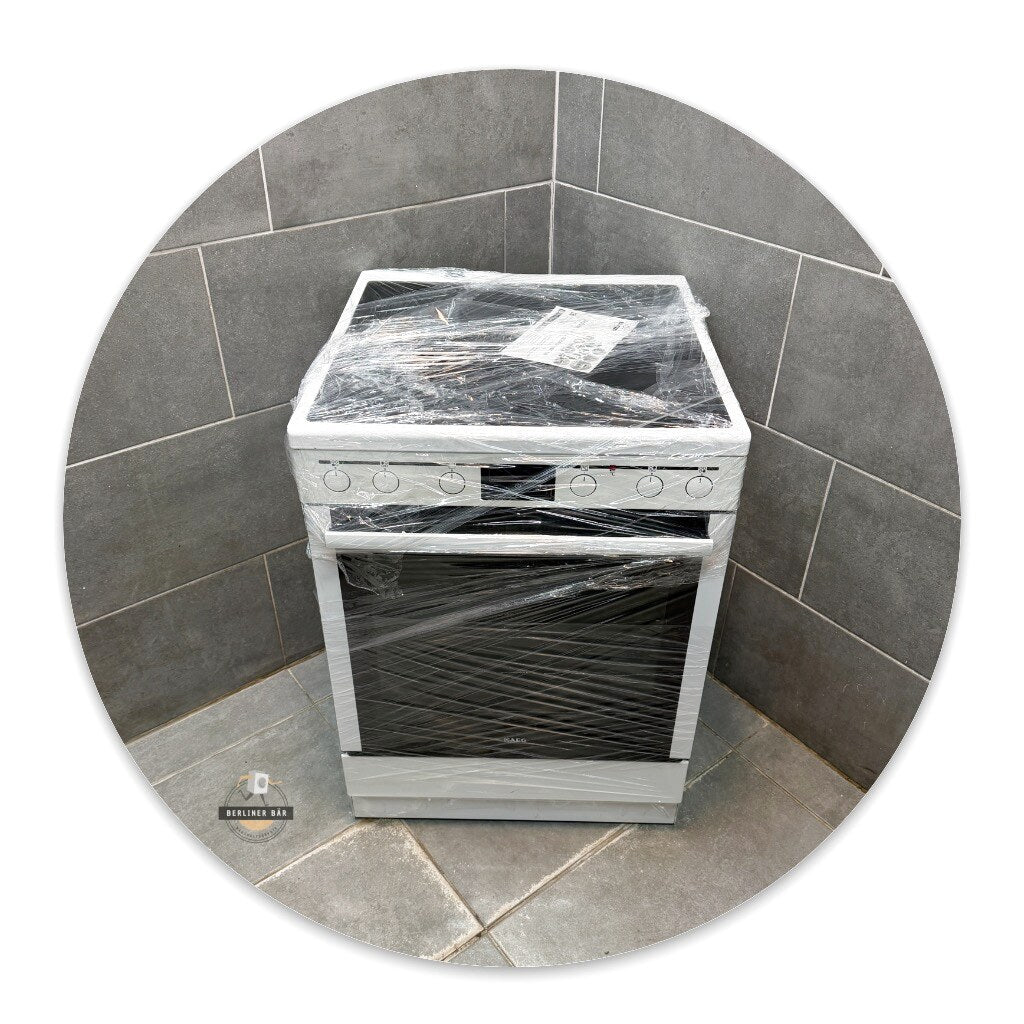 60er AEG Elektro-Standherd 47056VS-WN + Ceran / 1 Jahr Garantie & Gratis Lieferung in Berlin!
