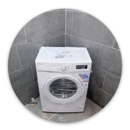 6kg Sharp Waschmaschine ES-HFA6122W2 Slim | 1 Jahr Garantie!