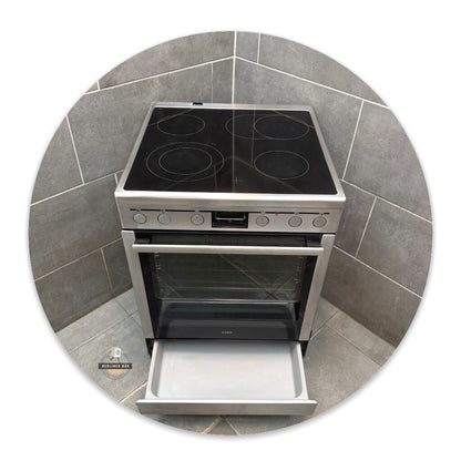 AEG Elektro-Standherd Edelstahl 47056VSWN + Ceran / 1 Jahr Garantie & Gratis Lieferung in Berlin!