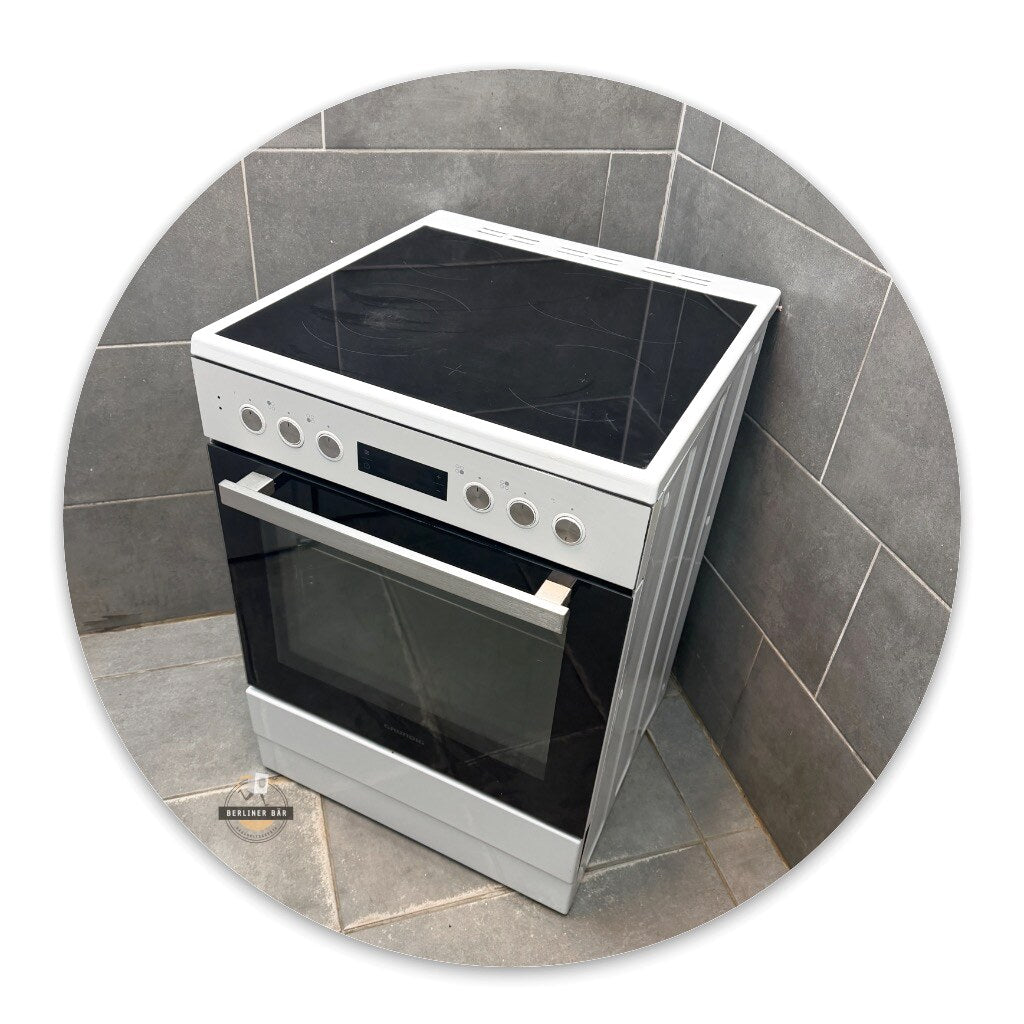 Grundig Elektro-Standherd GFBM23420WC + Ceran / 1 Jahr Garantie & Gratis Lieferung in Berlin!