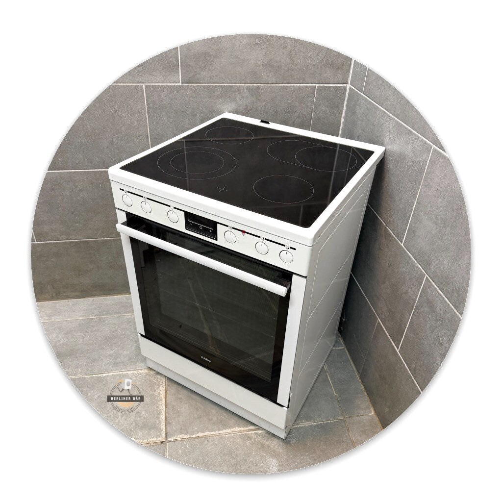 60er AEG Elektro-Standherd 47056VS-WN + Ceran / 1 Jahr Garantie & Gratis Lieferung in Berlin!
