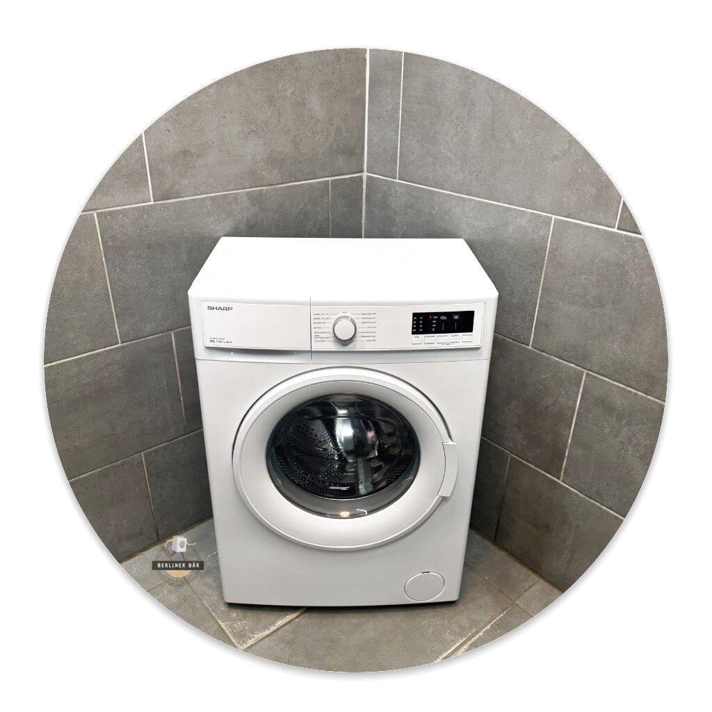 6 kg Sharp Waschmaschine ES-HFA6122WD / 1 Jahr Garantie & Gratis Lieferung in Berlin!