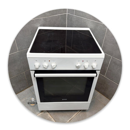 60er Gorenje Elektro-Standherd EC 67120 AW + Ceran/ 1 Jahr Garantie & Gratis Lieferung in Berlin!