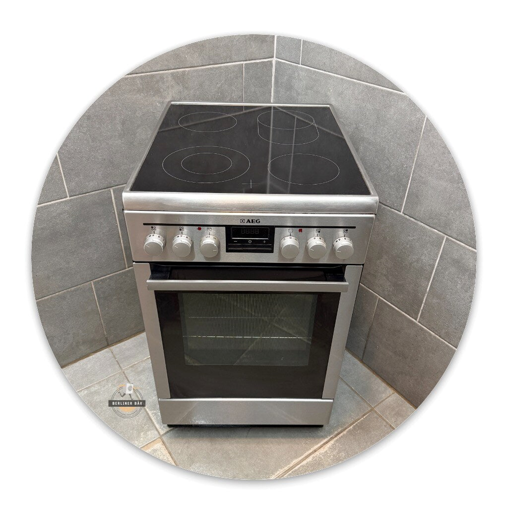 AEG Elektro – Standherd Edelstahl 47035VD + Ceran / 1 Jahr Garantie & Gratis Lieferung in Berlin!