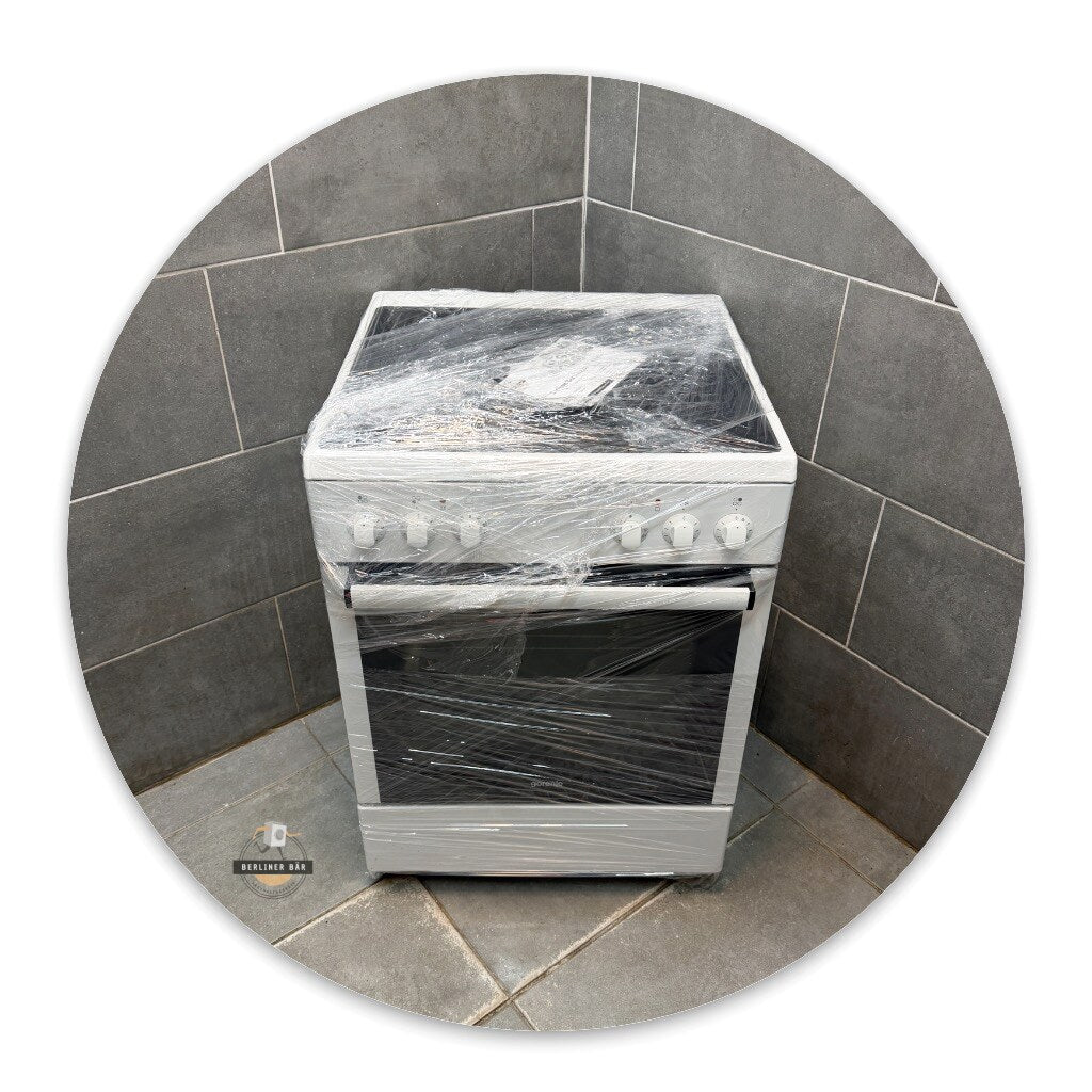 60er Gorenje Elektro-Standherd EC 67120 AW + Ceran/ 1 Jahr Garantie & Gratis Lieferung in Berlin!