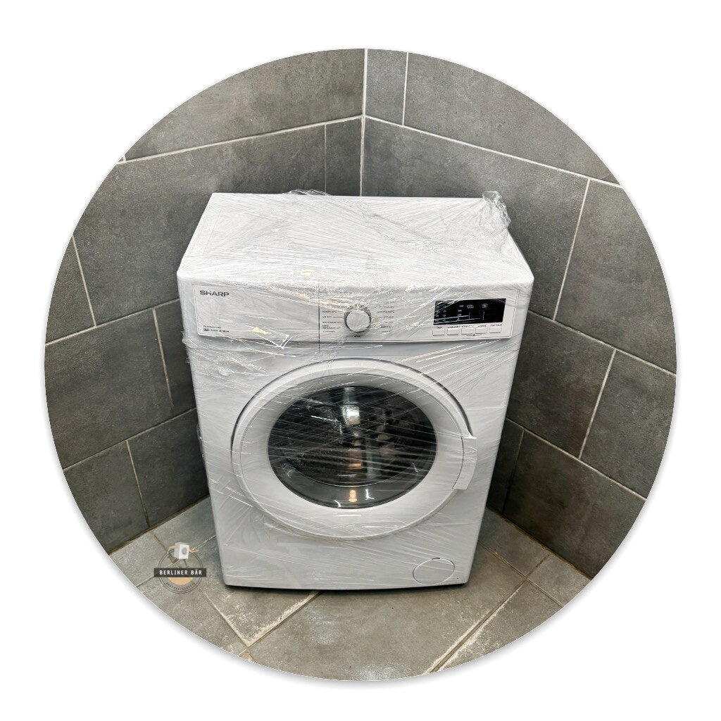 6 kg Sharp Waschmaschine ES-HFA6122WD / 1 Jahr Garantie & Gratis Lieferung in Berlin!