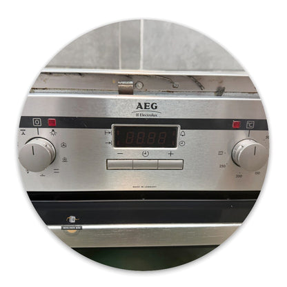 AEG Elektro-Einbaubackofen B335125M + Ceran | 1 Jahr Garantie!