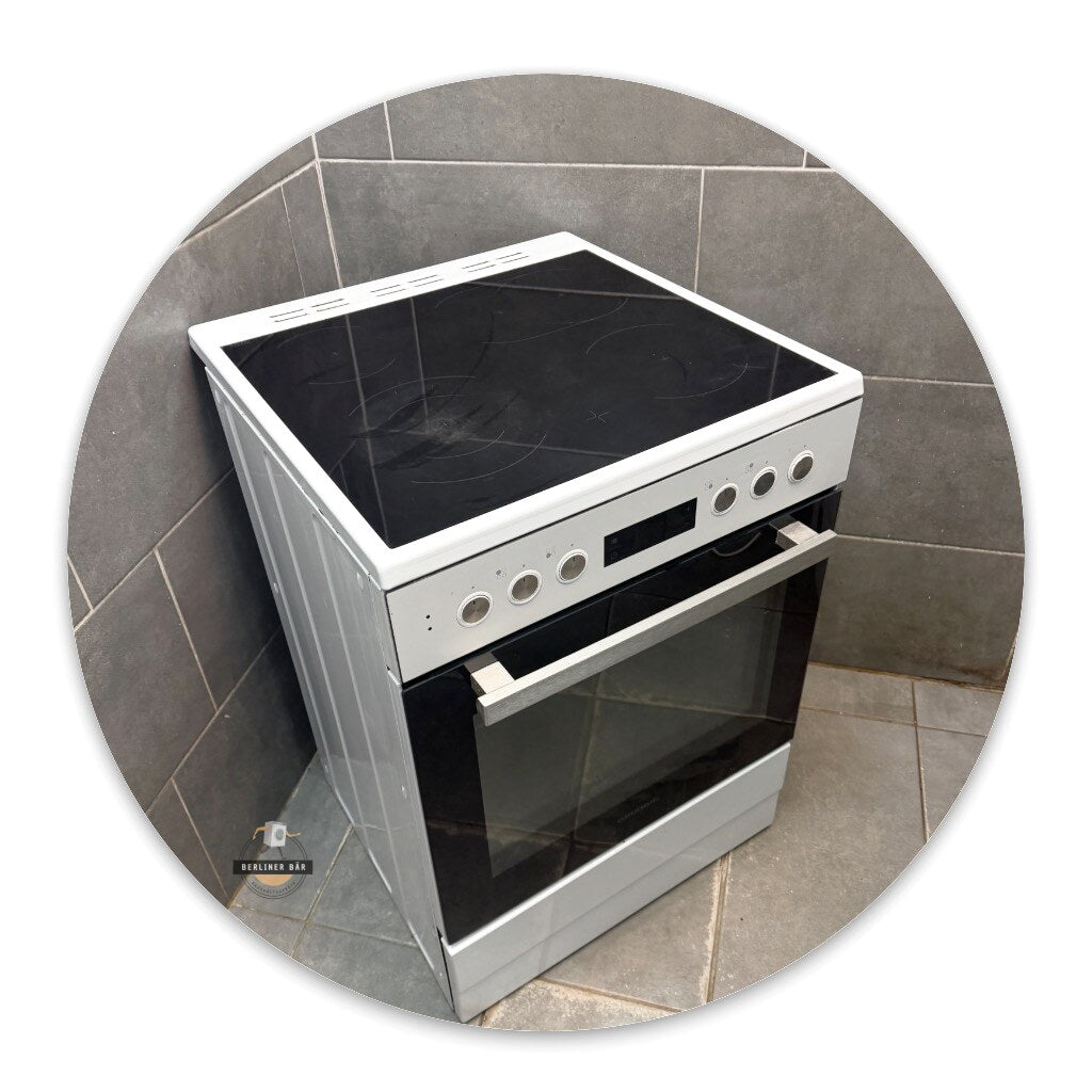 Grundig Elektro-Standherd GFBM23420WC + Ceran / 1 Jahr Garantie & Gratis Lieferung in Berlin!