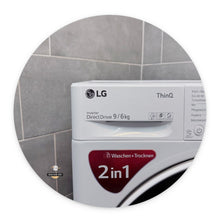 9/6 kg LG Waschtrockner V5WD96TW0 | 1 Jahr Garantie!