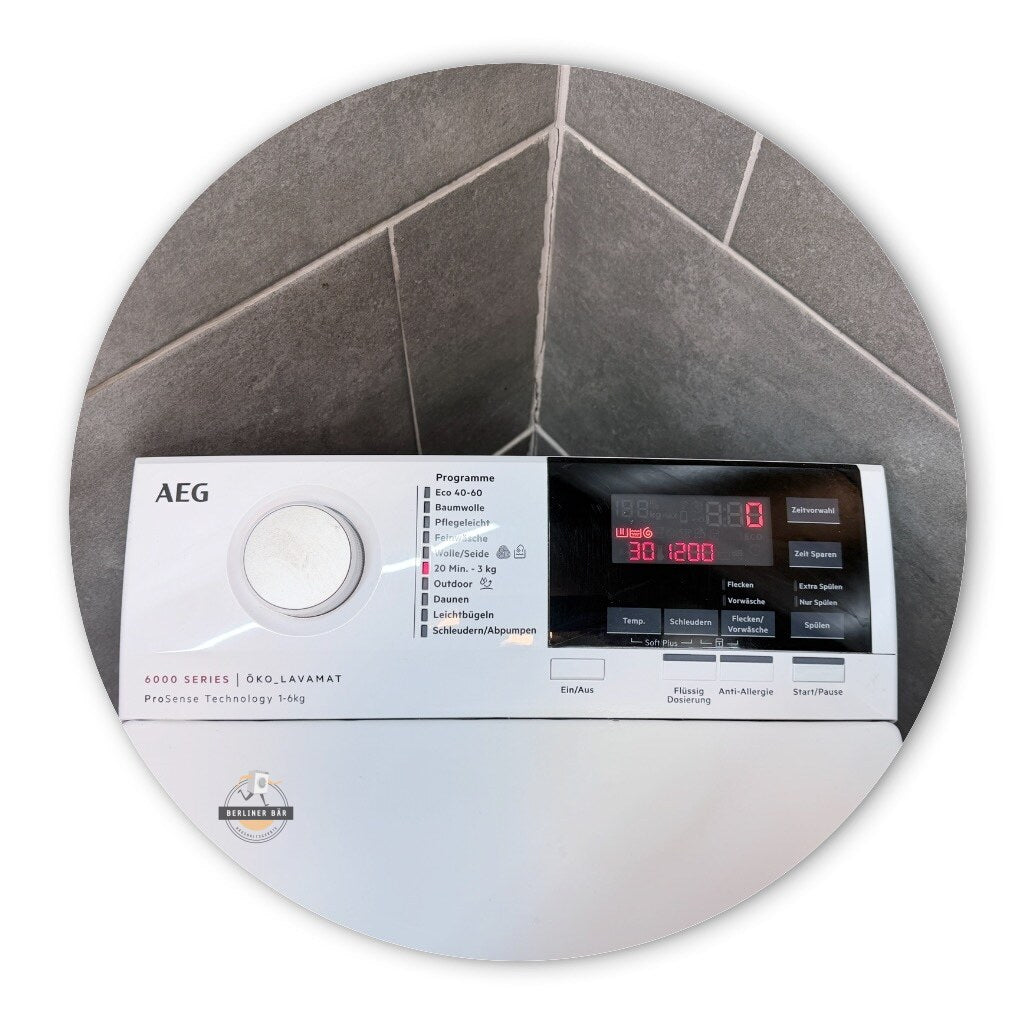 6kg AEG Toplader - Waschmaschine Serie 6000 L6ECOTL | 1 Jahr Garantie!