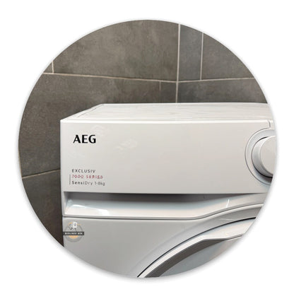 8kg AEG Wärmepumpentrockner Serie 7000 T7EBG74W |  1 Jahr Garantie inkl. Lieferservice!