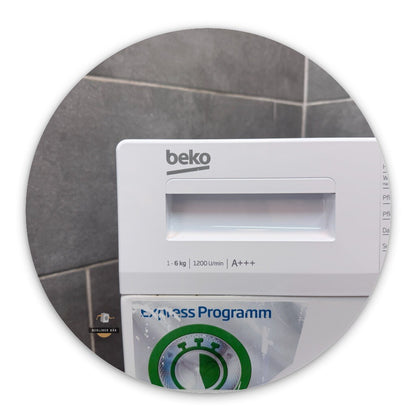 6kg BEKO Waschmaschine WML 61223 N Slim | 1 Jahr Garantie!