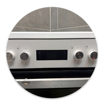 Grundig Elektro-Standherd GFBM23420WC + Ceran / 1 Jahr Garantie & Gratis Lieferung in Berlin!