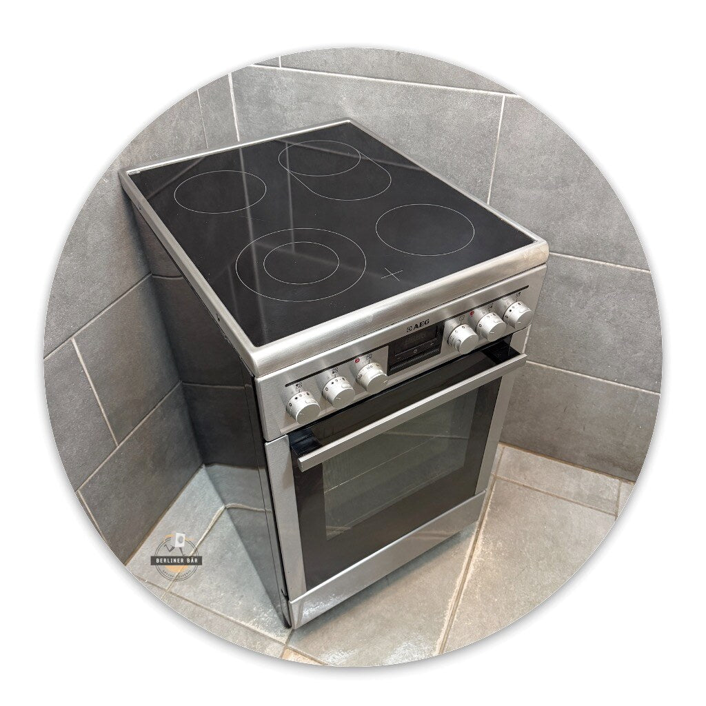 AEG Elektro – Standherd Edelstahl 47035VD + Ceran / 1 Jahr Garantie & Gratis Lieferung in Berlin!